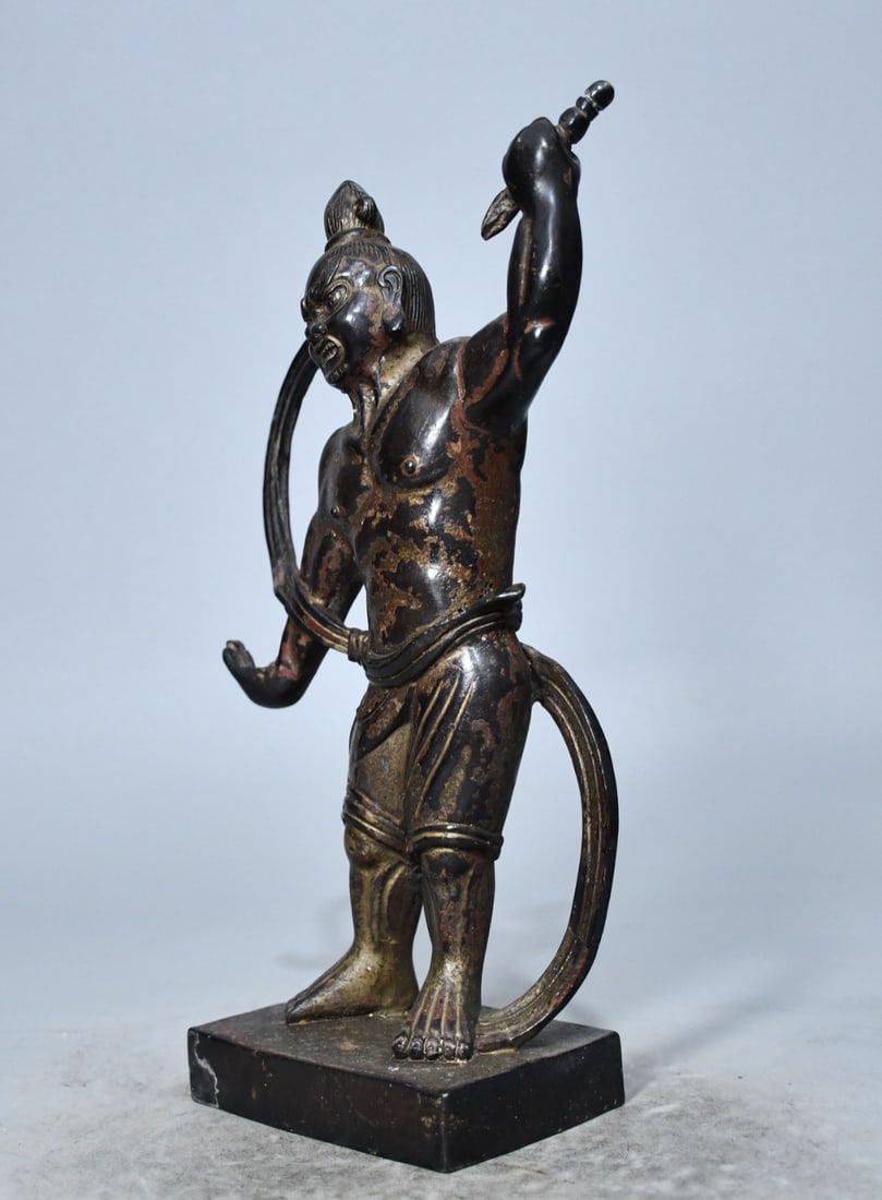 Copper Buddha statue - 6