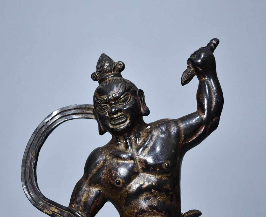 Copper Buddha statue - 7