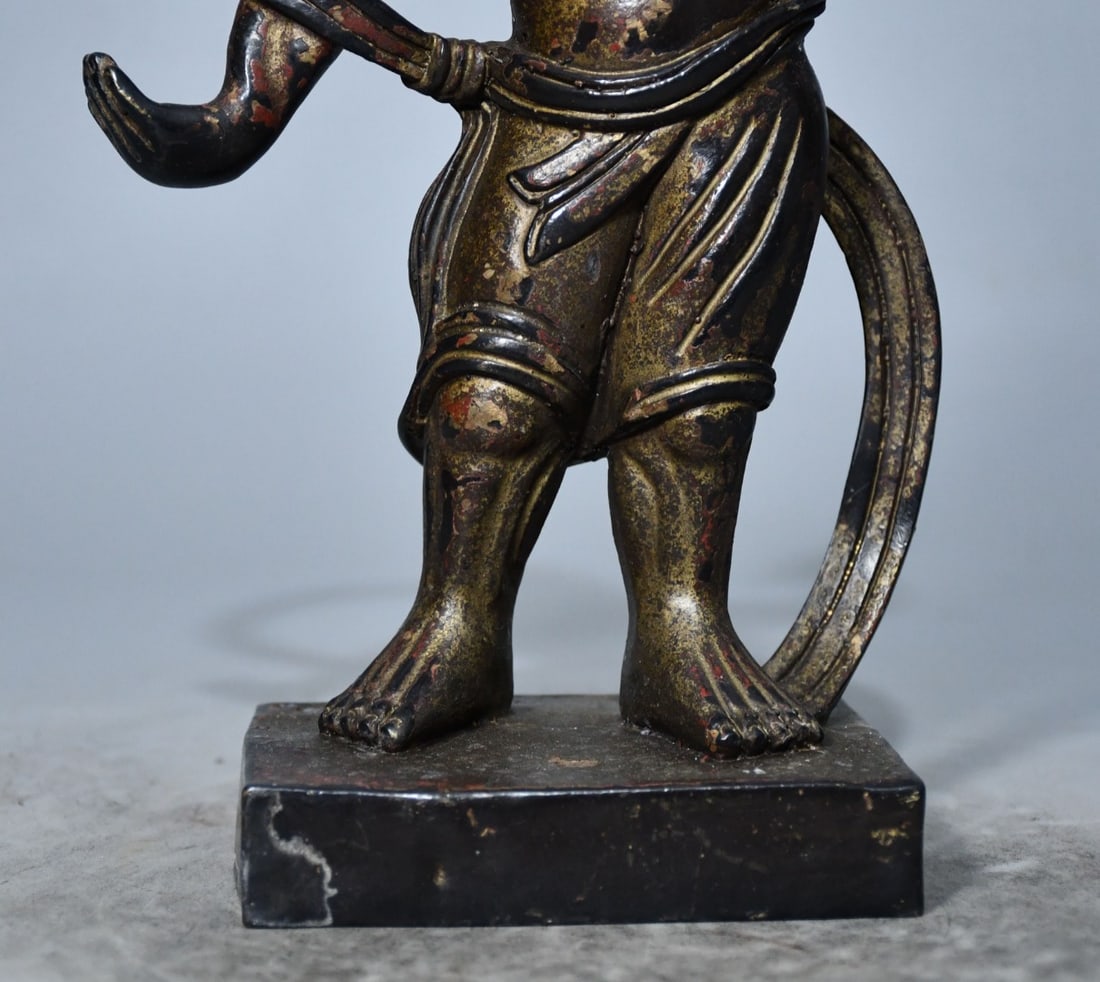 Copper Buddha statue - 8