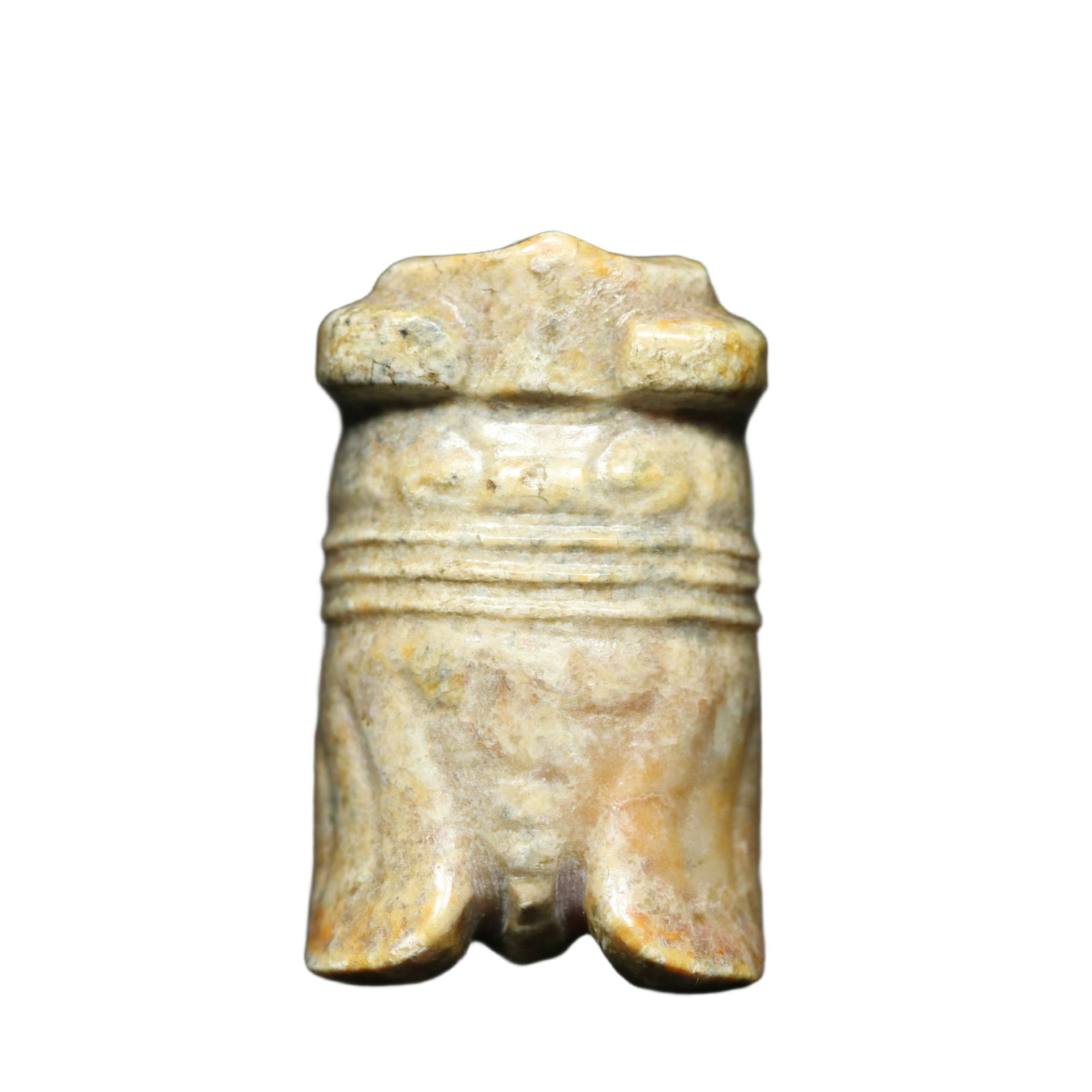 Lao Hetian jade cicada pendant (1 of 10)