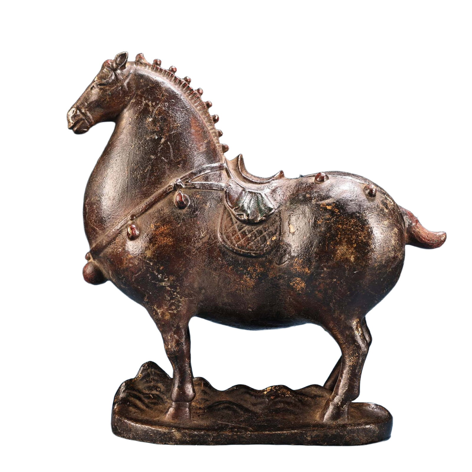 Copper painted Tang horse (1 of 10)
