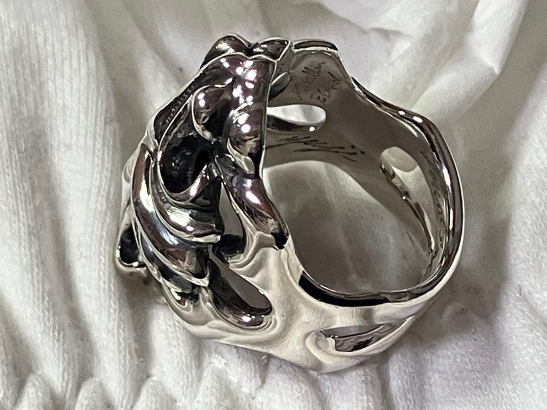 (Second-hand) Silver ring, size 17. - 14