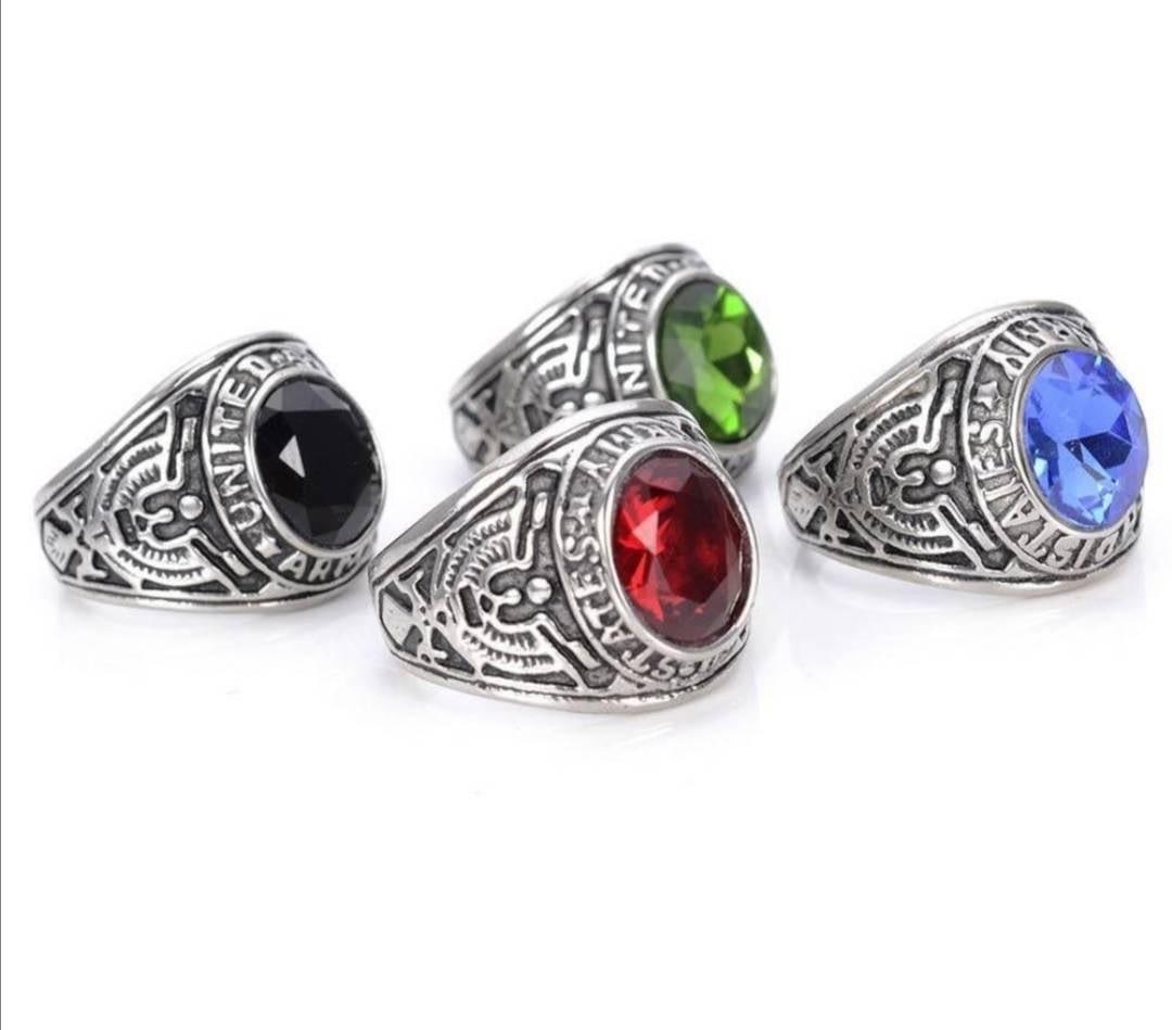 (Second-hand) green ring, size 20 - 4