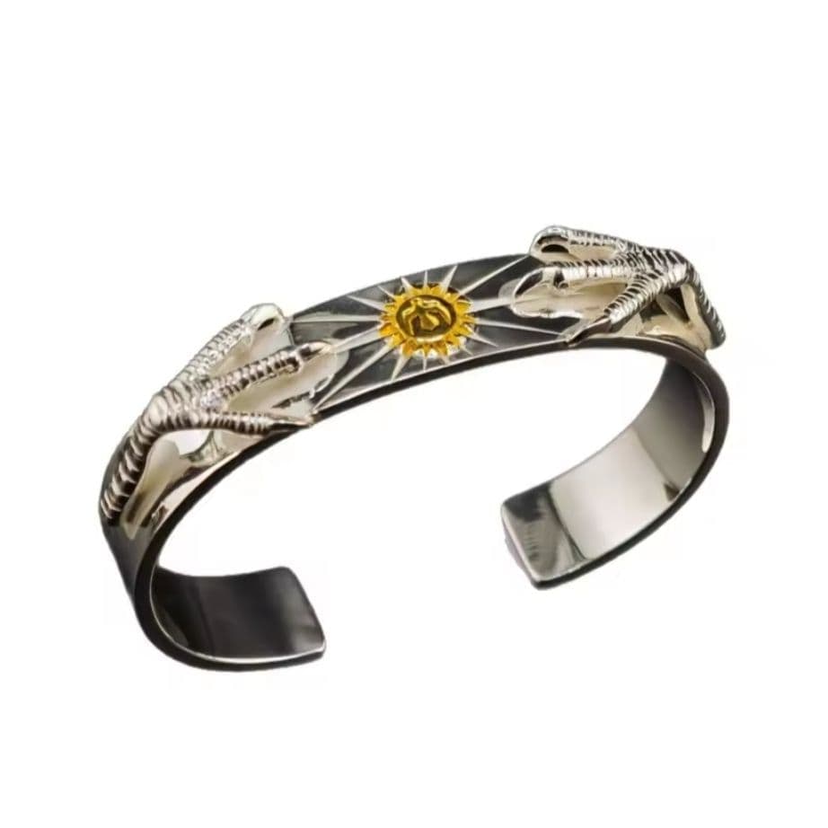 (Second-hand) Silver Sun Eagle Claw Bracelet Sun Eagle - 7