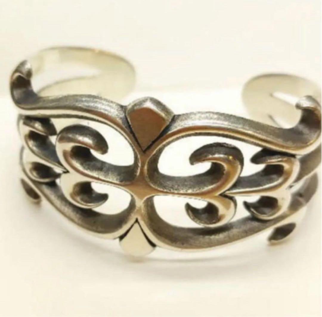 (Second-hand) Native American Jewelry/Navajo 925 Silver Bracelet (1 of 4)