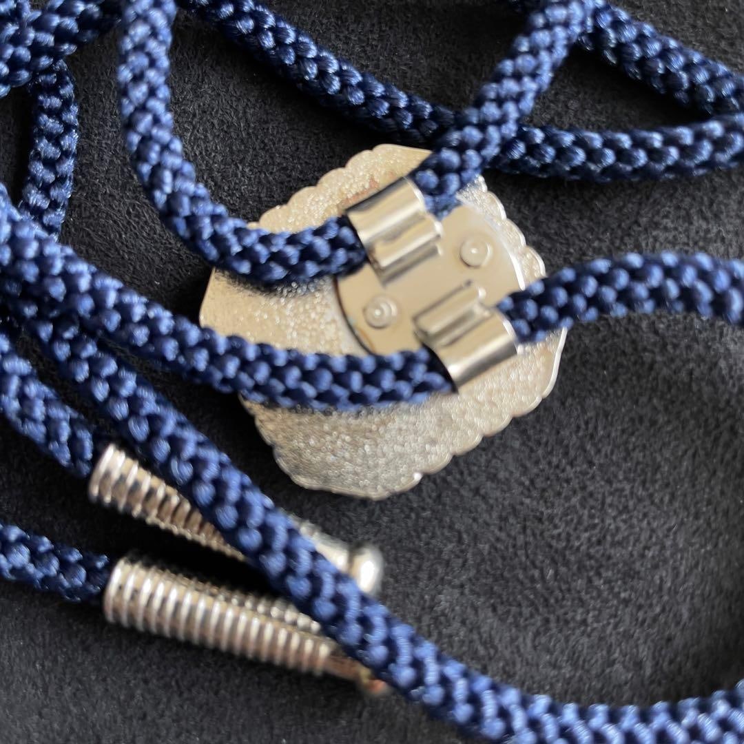 (Second-hand) Retro Lion Pattern Circular Tie - 2