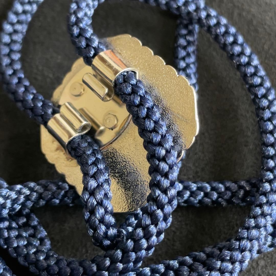 (Second-hand) Retro Lion Pattern Circular Tie - 4