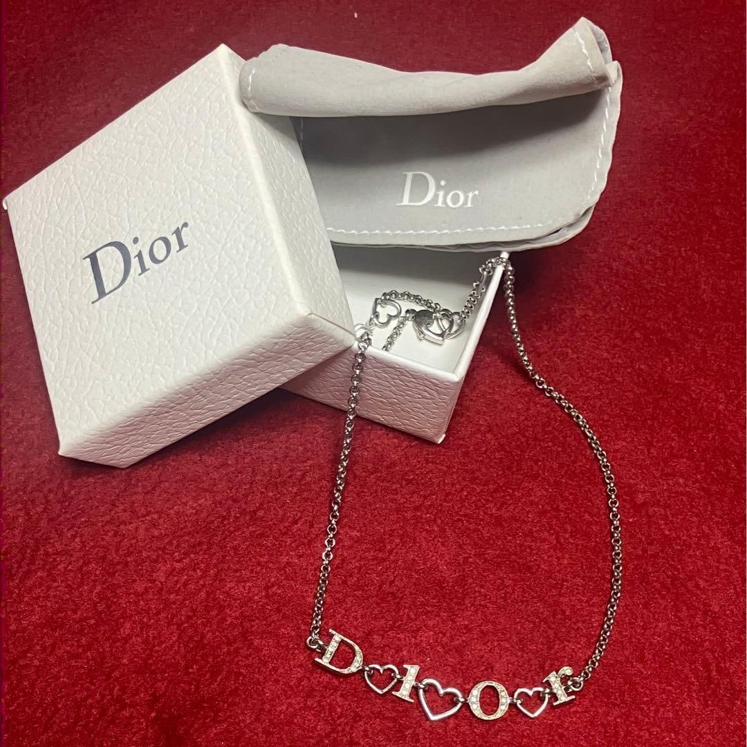 (Second-hand) Brand new Christian Dior/Logo necklace: Brand new Christian Dior/Logo necklace, purchased over ten years ago at DFS in Okinawa.