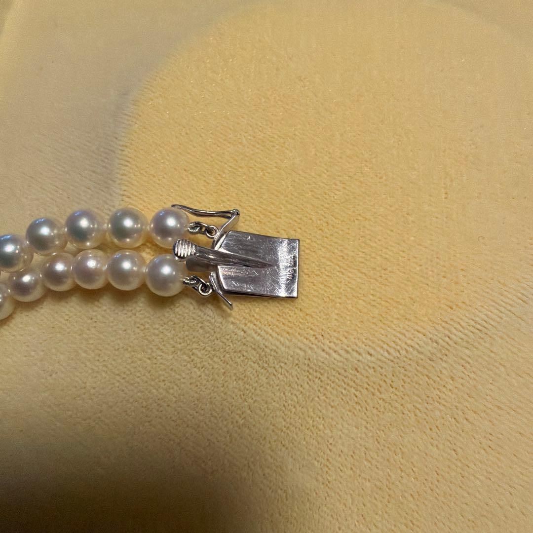 (Second-hand) Mikimoto Akoya Double Strand Necklace - 11