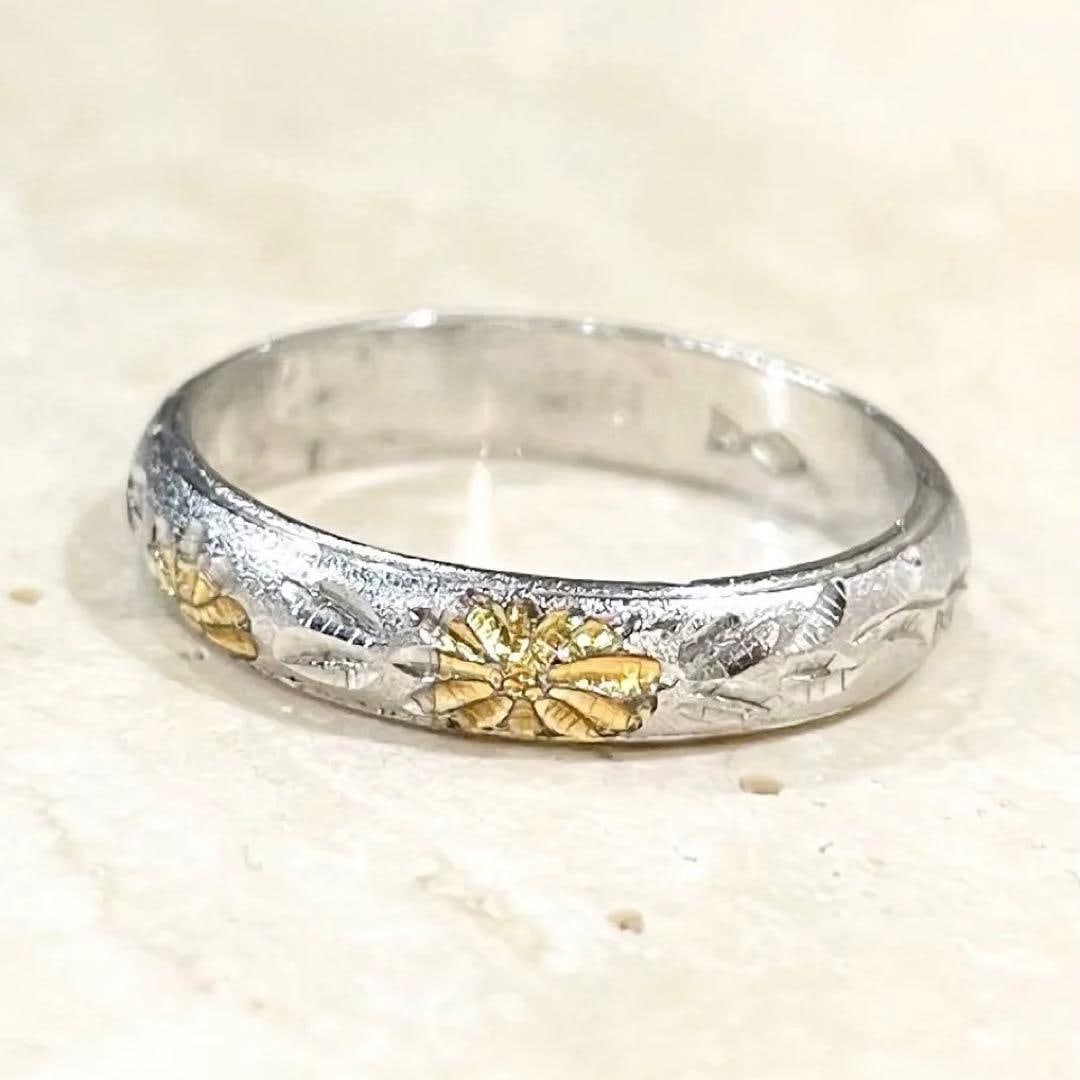 (Second-hand) Pure Silver Ring Silver1000 Silver1000 Ring: Silver 1000 silver ring, approximately 2.7g, size 15.