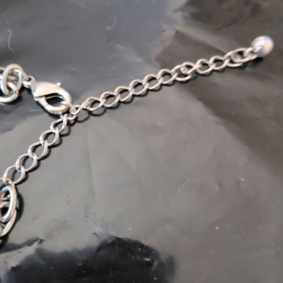 (Second-hand) Floral Pattern Silver Necklace - 5