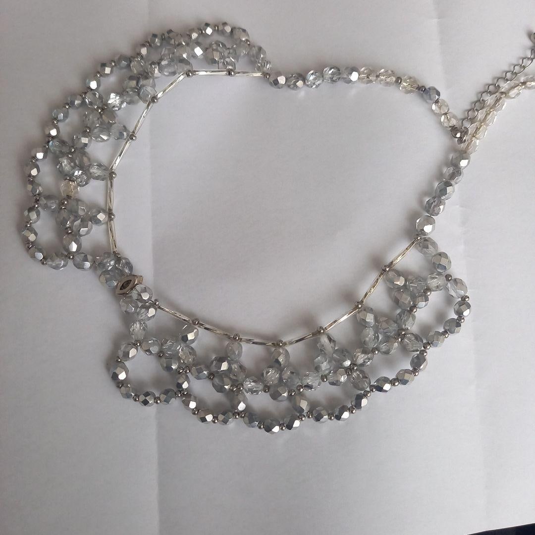 (Second-hand) Crystal bead necklace - 2