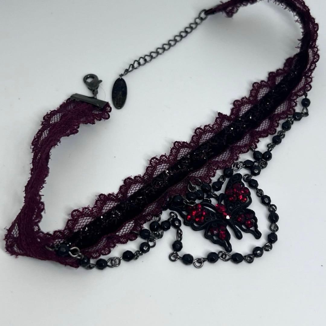 (Second-hand) Gothic Butterfly Necklace - 7