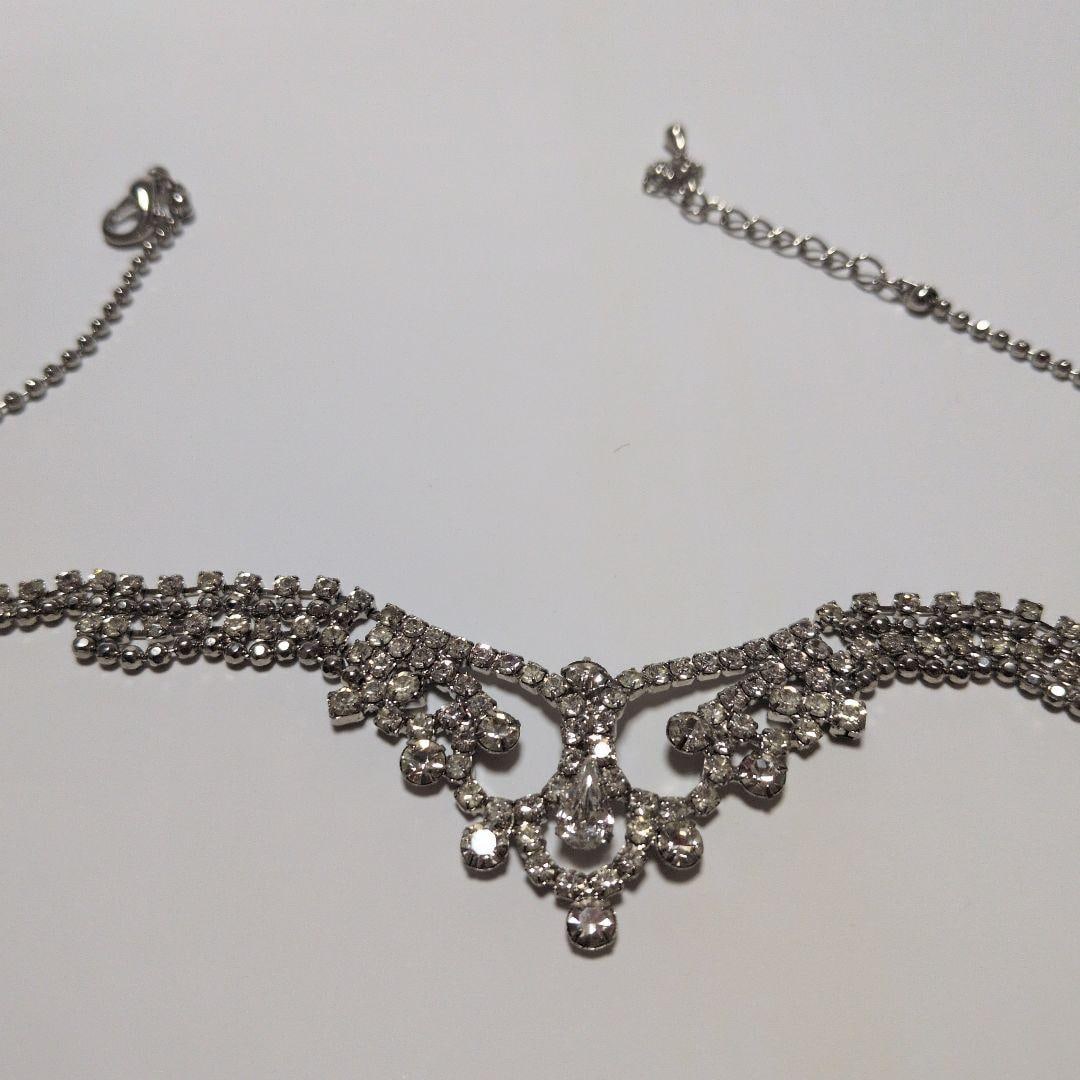 (Second-hand) An elegant silver necklace. - 6