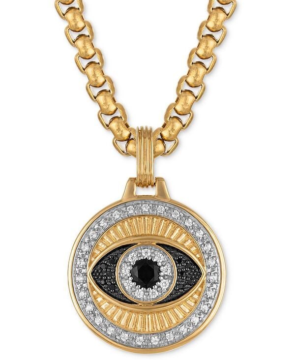 (Second-hand) Esquire Sapphire Pendant: Esquire Men's Jewelry Lab-Created Sapphire