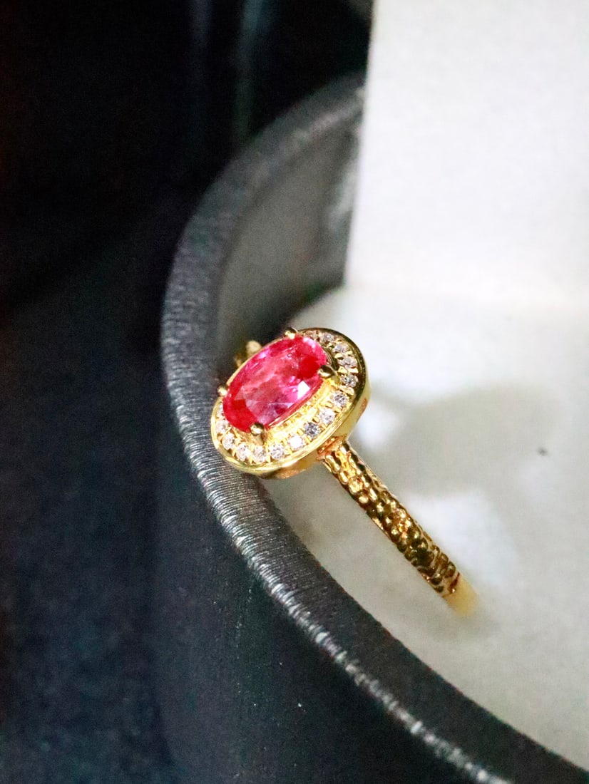 18K Gold Ruby Ring - 2