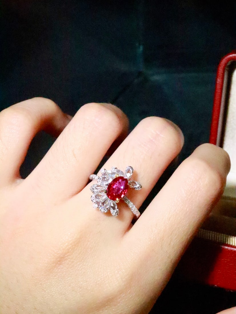 18K Gold Ruby Ring - 5