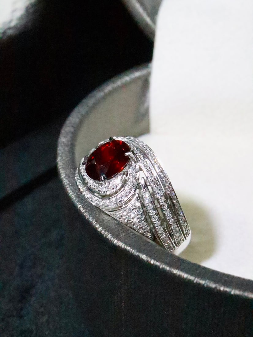 18K Gold Ruby Ring - 3