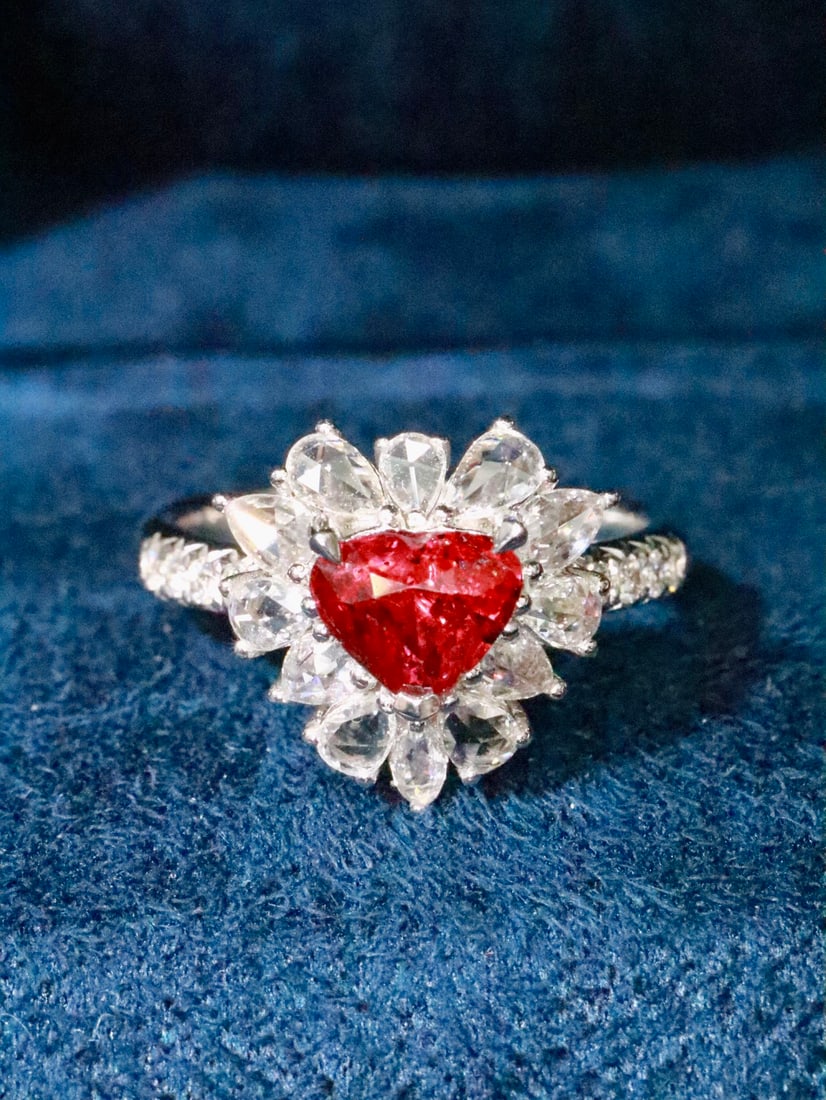 18K Gold Ruby Ring - 4