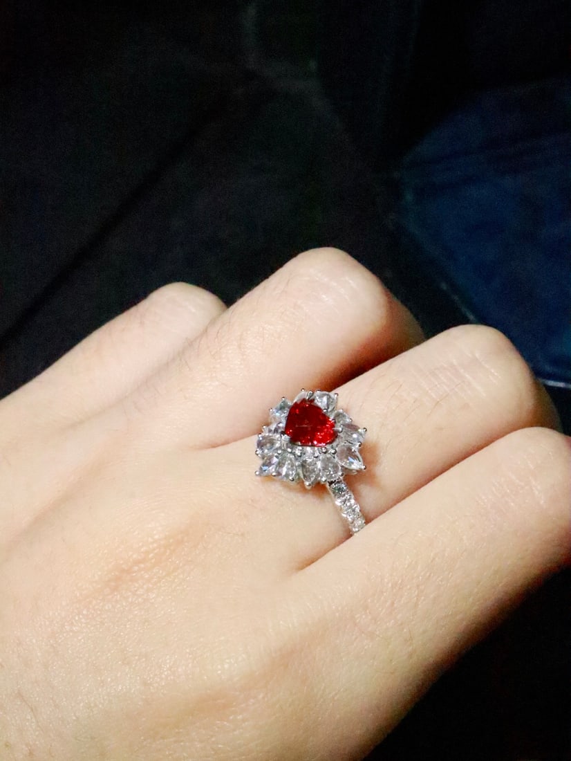 18K Gold Ruby Ring - 6