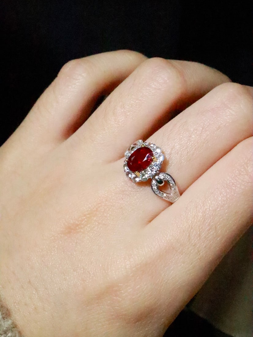 18K Gold Ruby Ring - 6