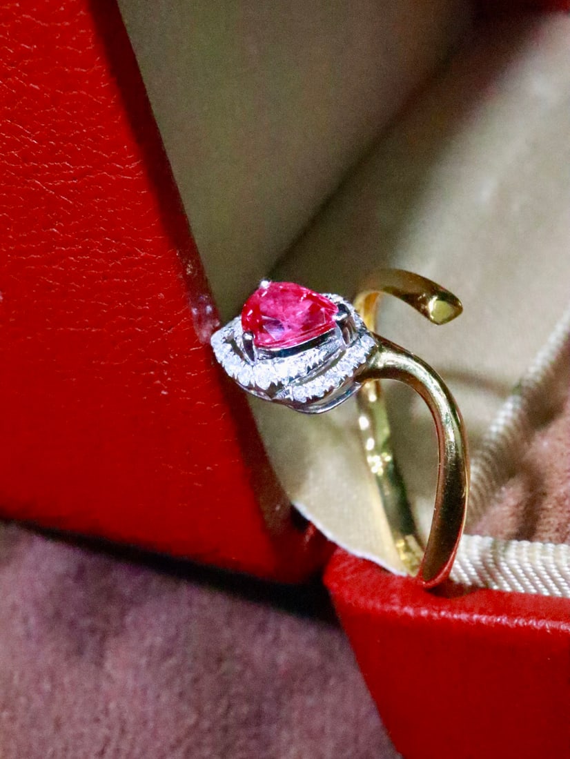 18K Gold Ruby Ring - 3