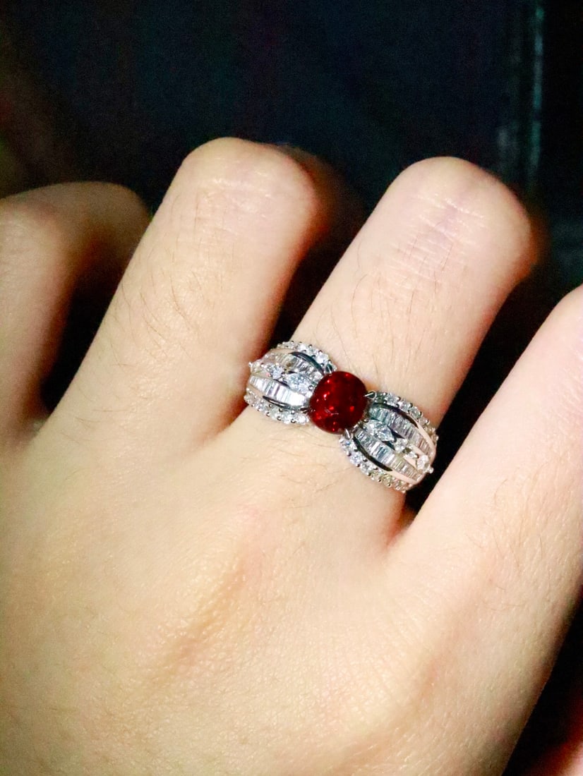 18K Gold Ruby Ring - 5