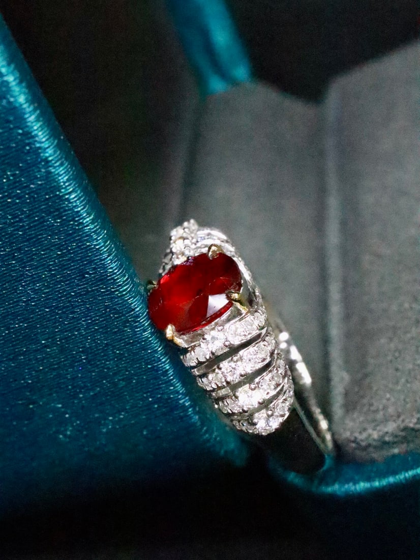 18K Gold Ruby Ring - 2