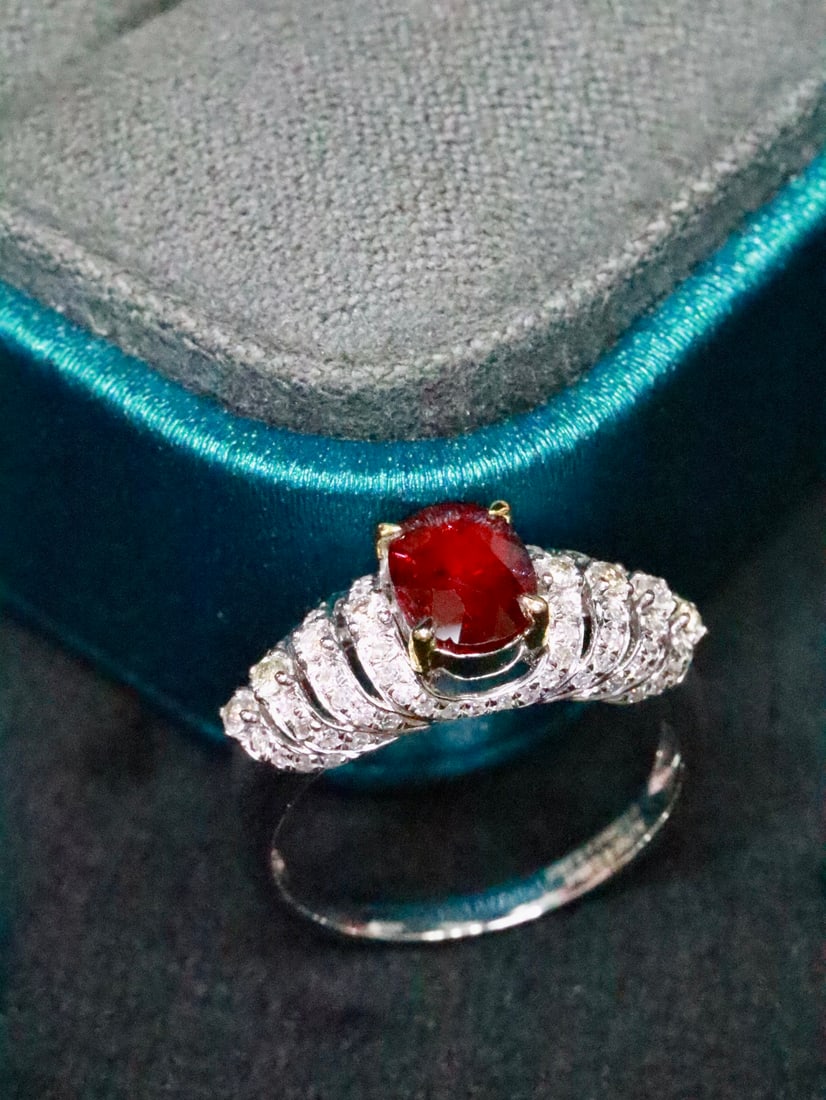 18K Gold Ruby Ring - 3