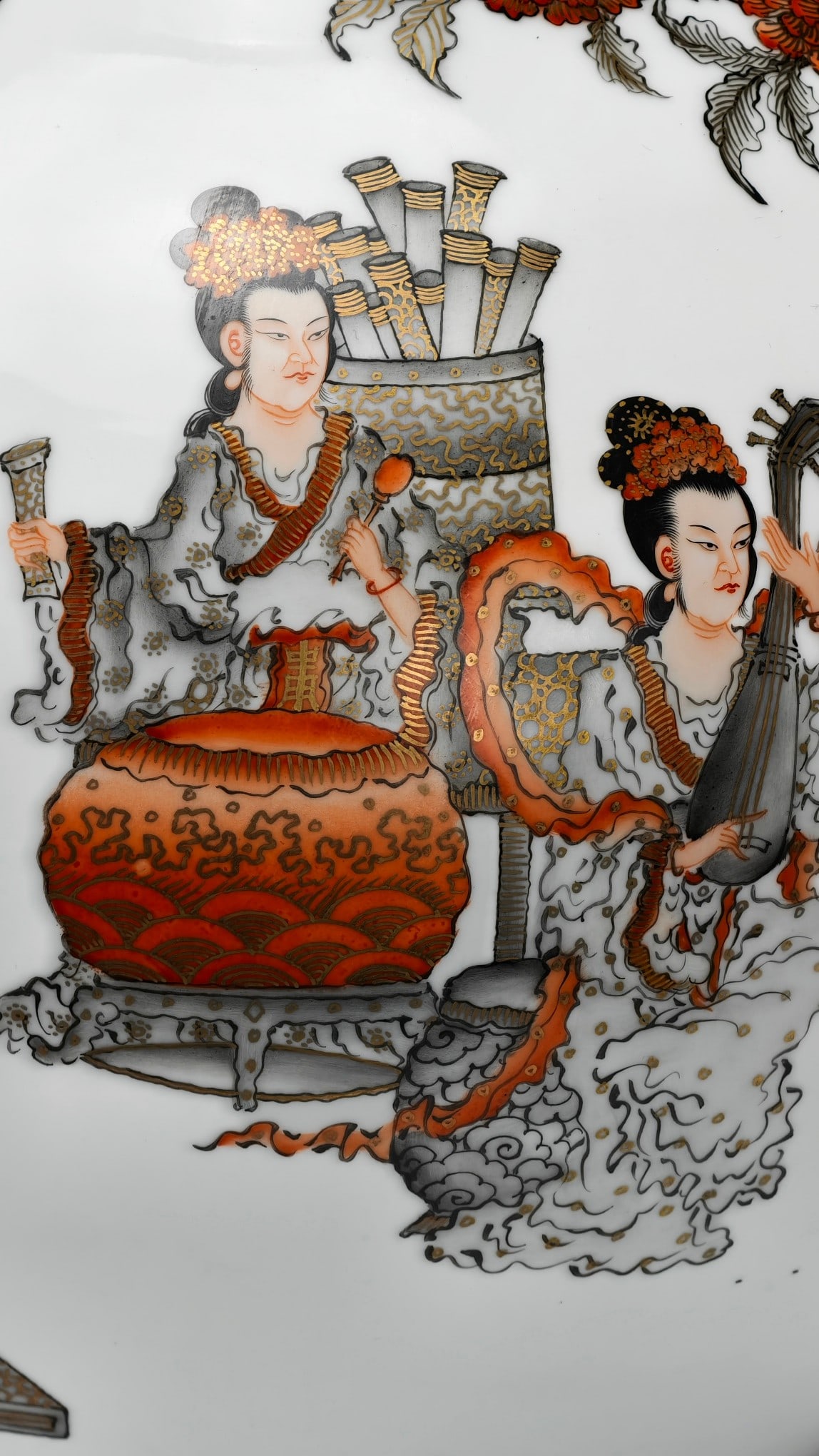 Qianlong Reign of the Great Qing Dynasty Figure Story Patterned Celestial Globe Vase - 6