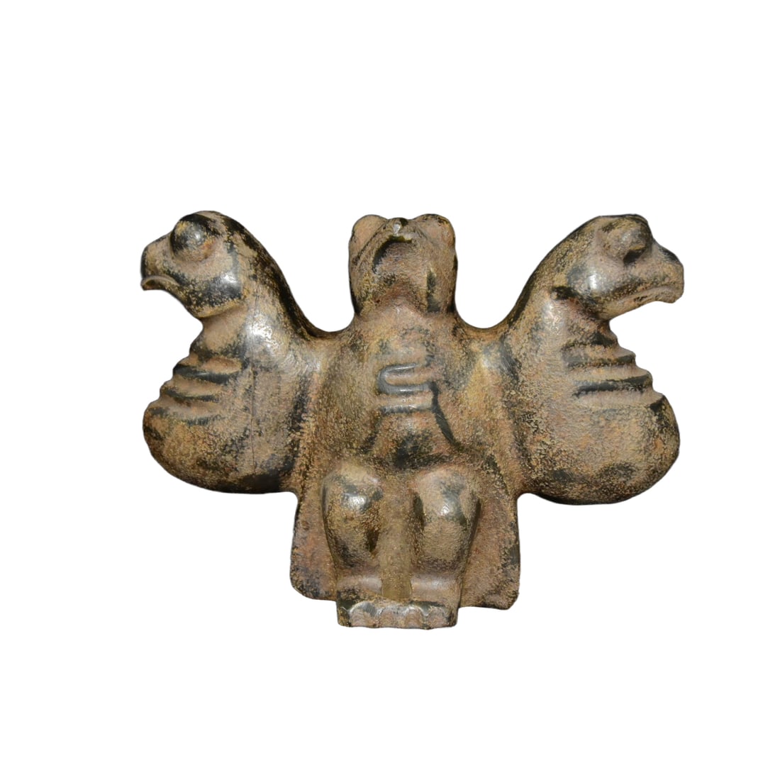 Meteorite Beast: This meteorite beast has a unique shape, with three heads symbolizing mysterious power and exquisite craftsmanship. The design is stable, with each of the three faces in different poses, creating a