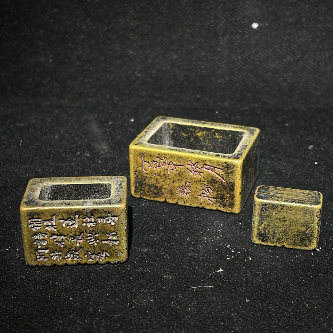 Brass seal stamp. - 5