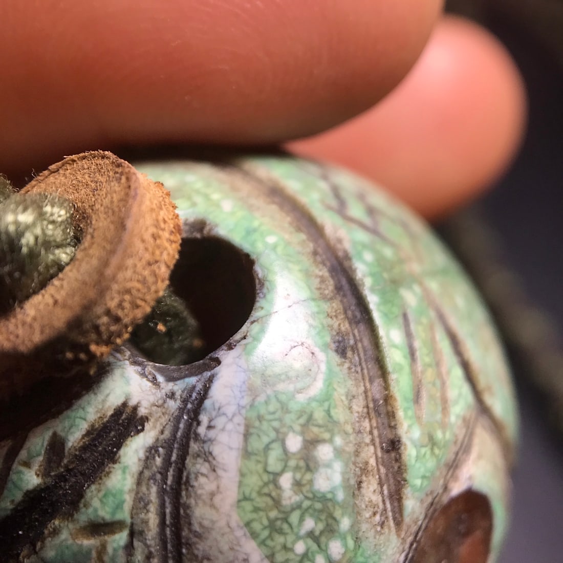 Agate celestial bead necklace handheld - 8