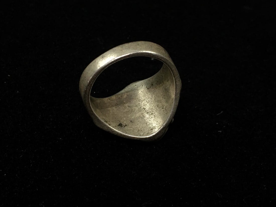 Tibetan Buddhist Statue Ring - 8