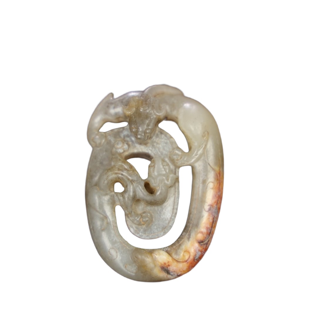 Hetian Jade Dragon Pendant (1 of 10)