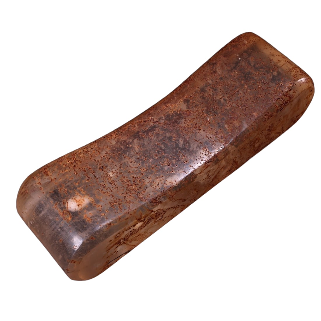 One piece of crystal pillow.: One piece of crystal pillowWell preserved, exquisite designWeighs 4200 grams, 32 cm long, 10 cm wide, 9 cm high