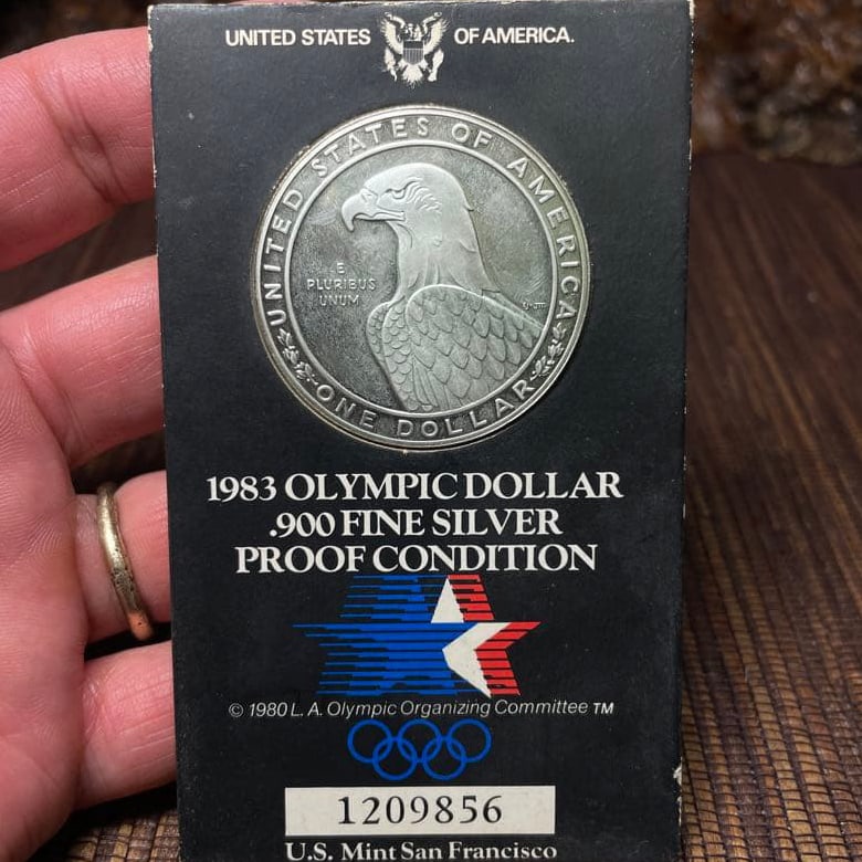 1983 Olympic commemorative coin (1 of 8)