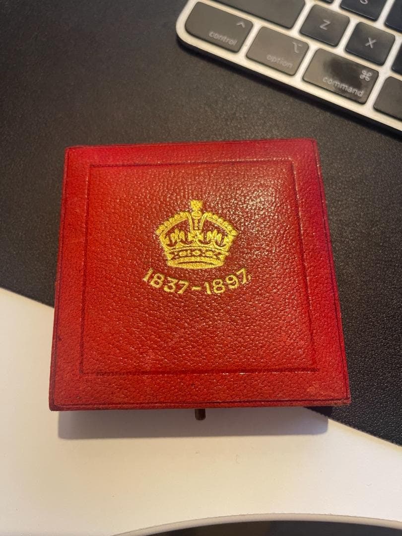 1897 British Diamond Jubilee Silver Medal - 7