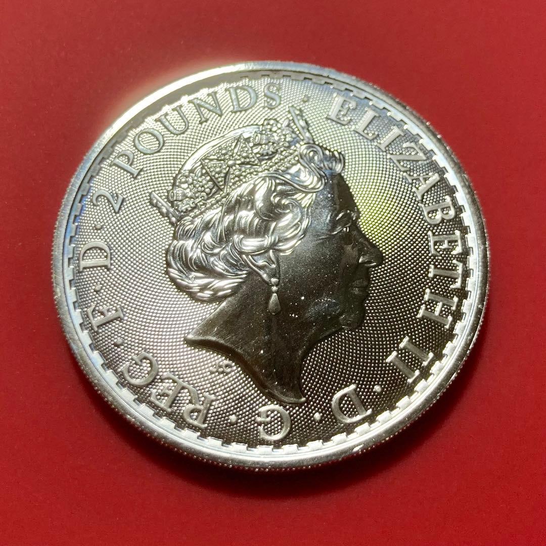 British Britannia Silver Coin, 2021, 1 ounce - 4