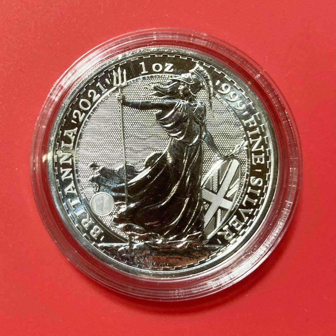 British Britannia Silver Coin, 2021, 1 ounce - 6