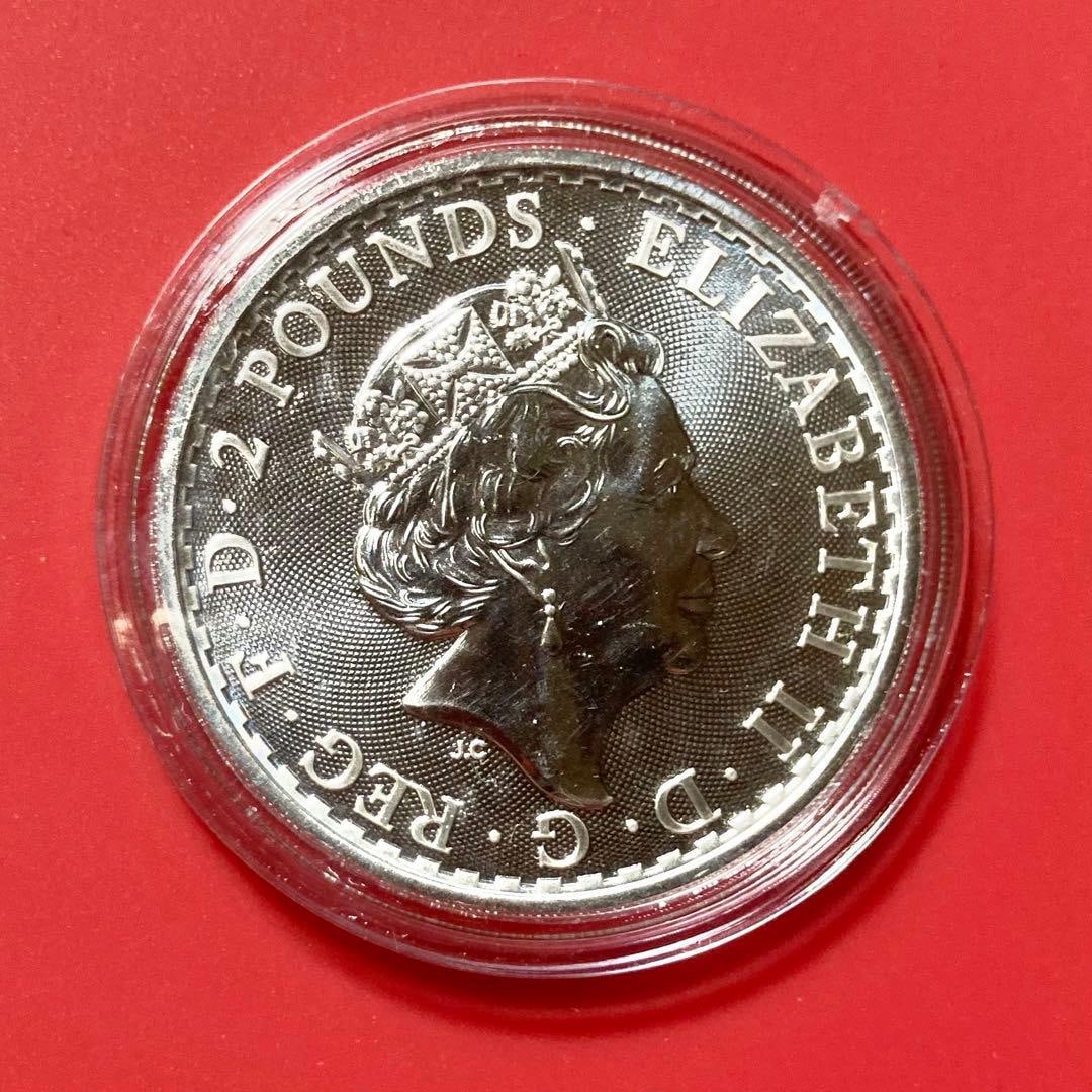 British Britannia Silver Coin, 2021, 1 ounce - 8