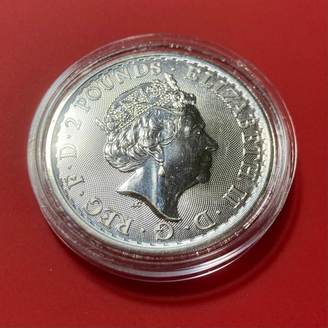 British Britannia Silver Coin, 2021, 1 ounce - 9