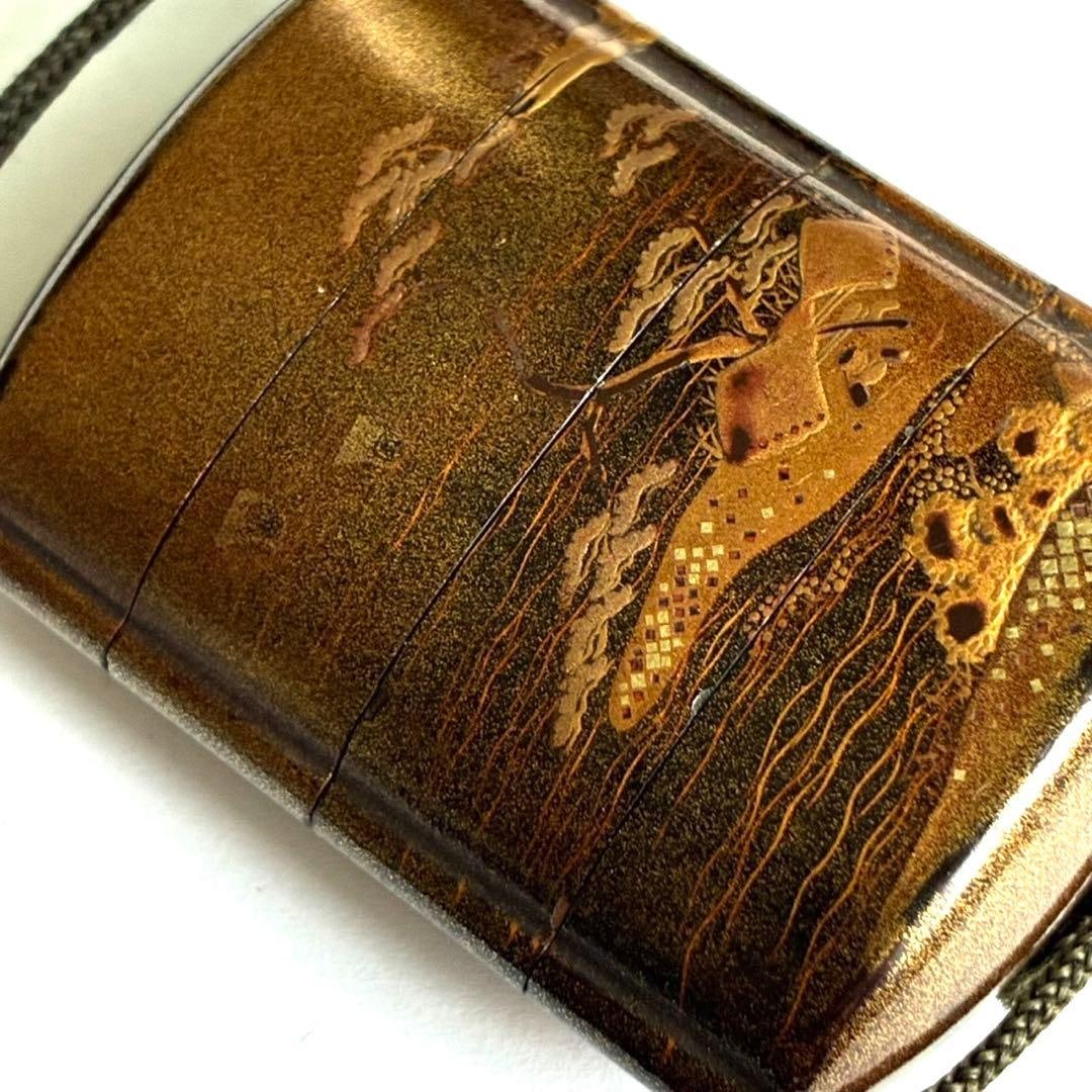 Antique lacquerware box - 11