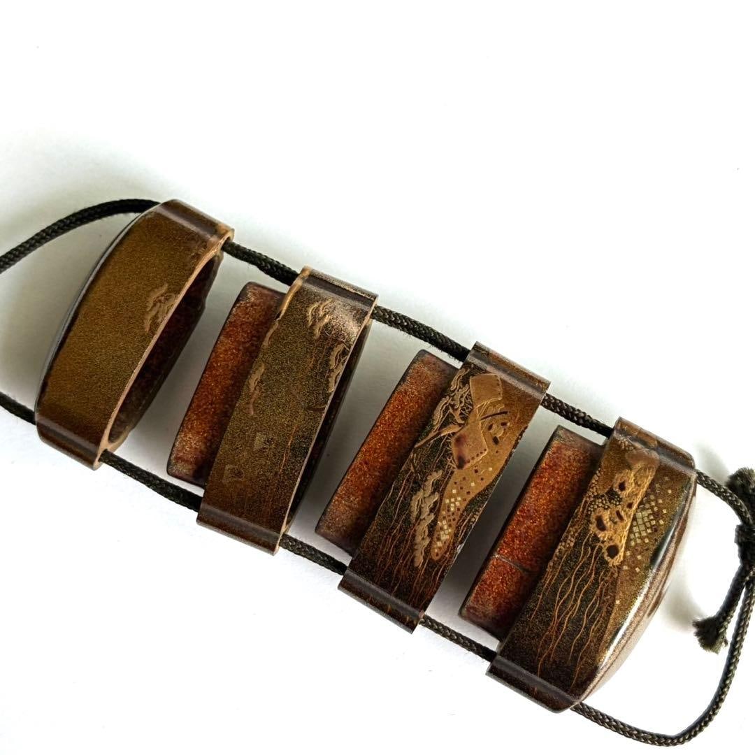 Antique lacquerware box - 3