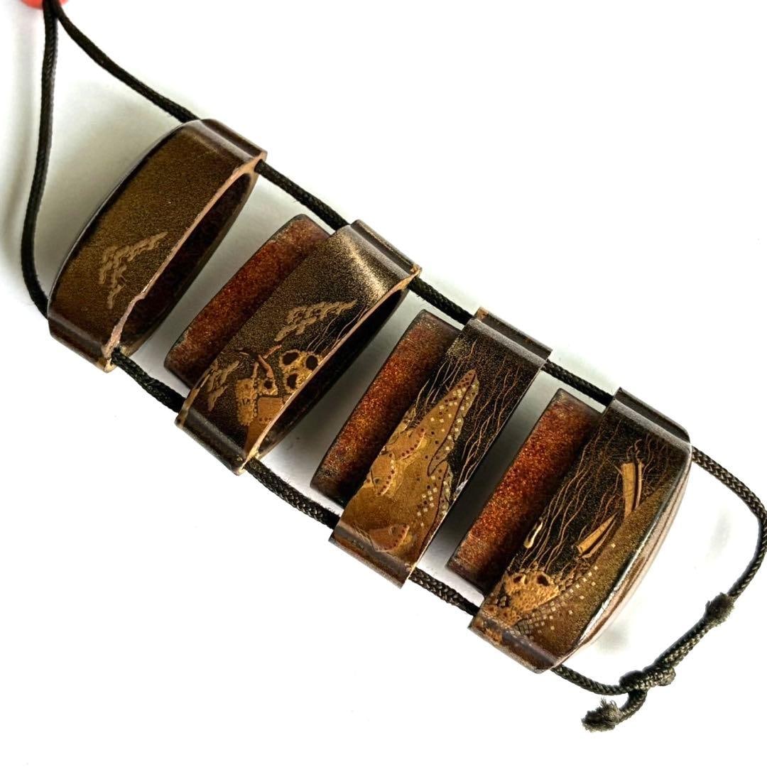 Antique lacquerware box - 4