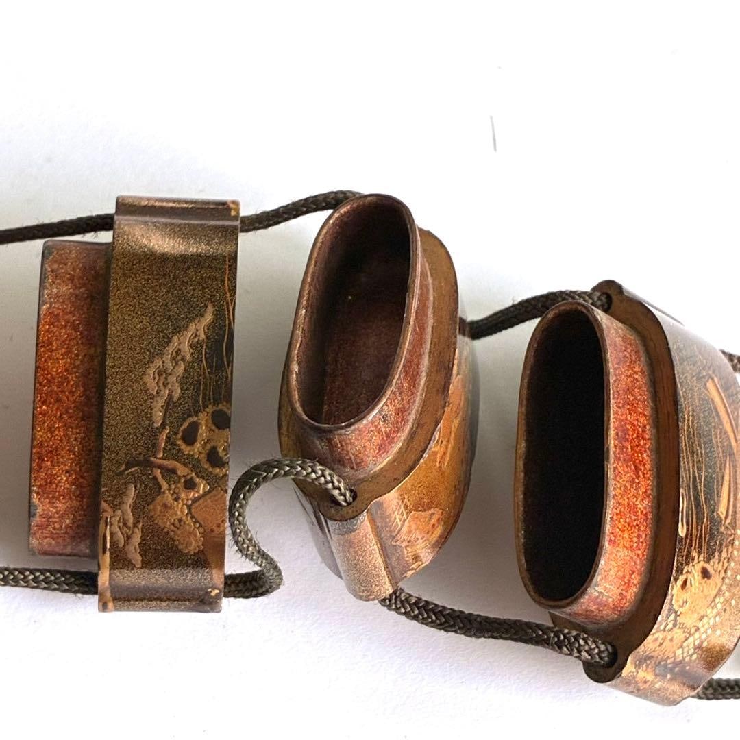 Antique lacquerware box - 6