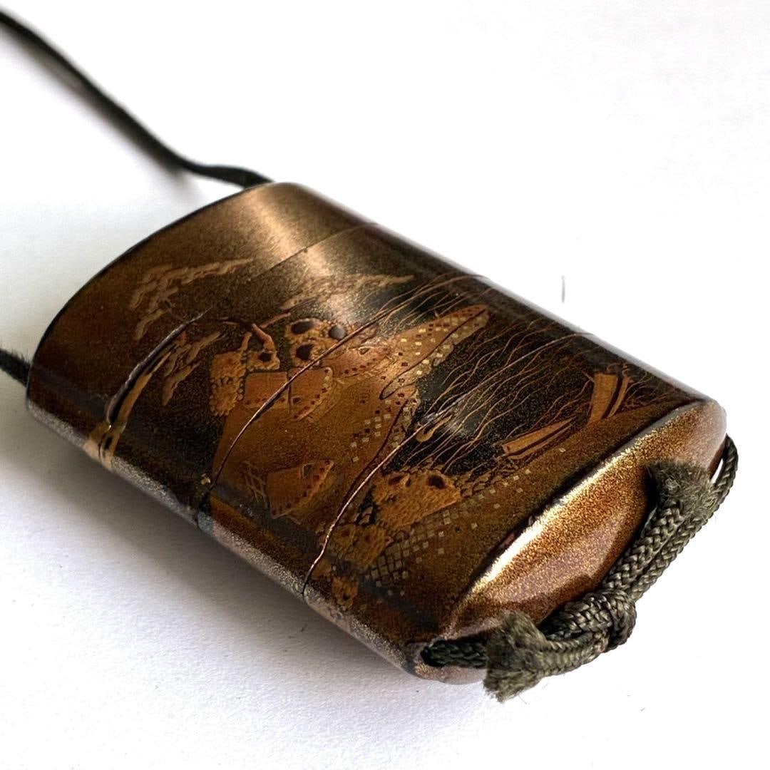 Antique lacquerware box - 7