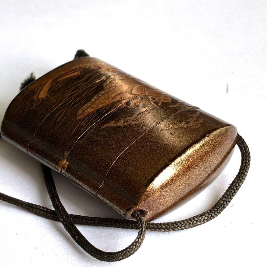 Antique lacquerware box - 8