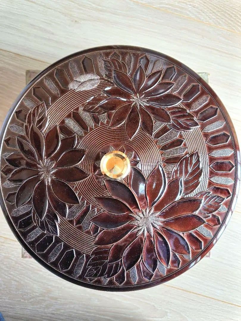 Showa Double-Layer Lacquer Appetizer Set (Candy Container) - 2