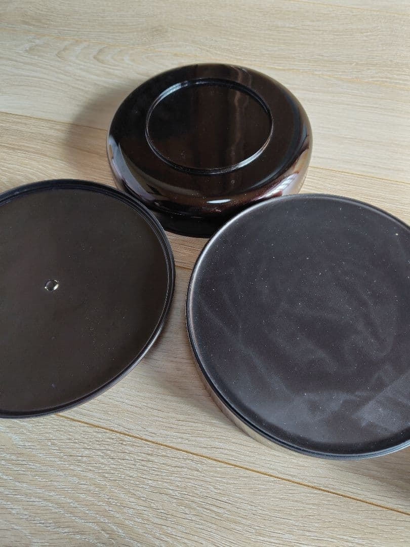 Showa Double-Layer Lacquer Appetizer Set (Candy Container) - 7